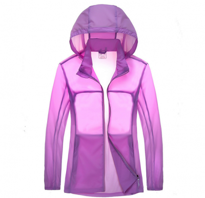 SKJ002 design ventilation hole windbreaker a large number of custom-made thin windbreaker can be stored online single folding windbreaker specialty store back view